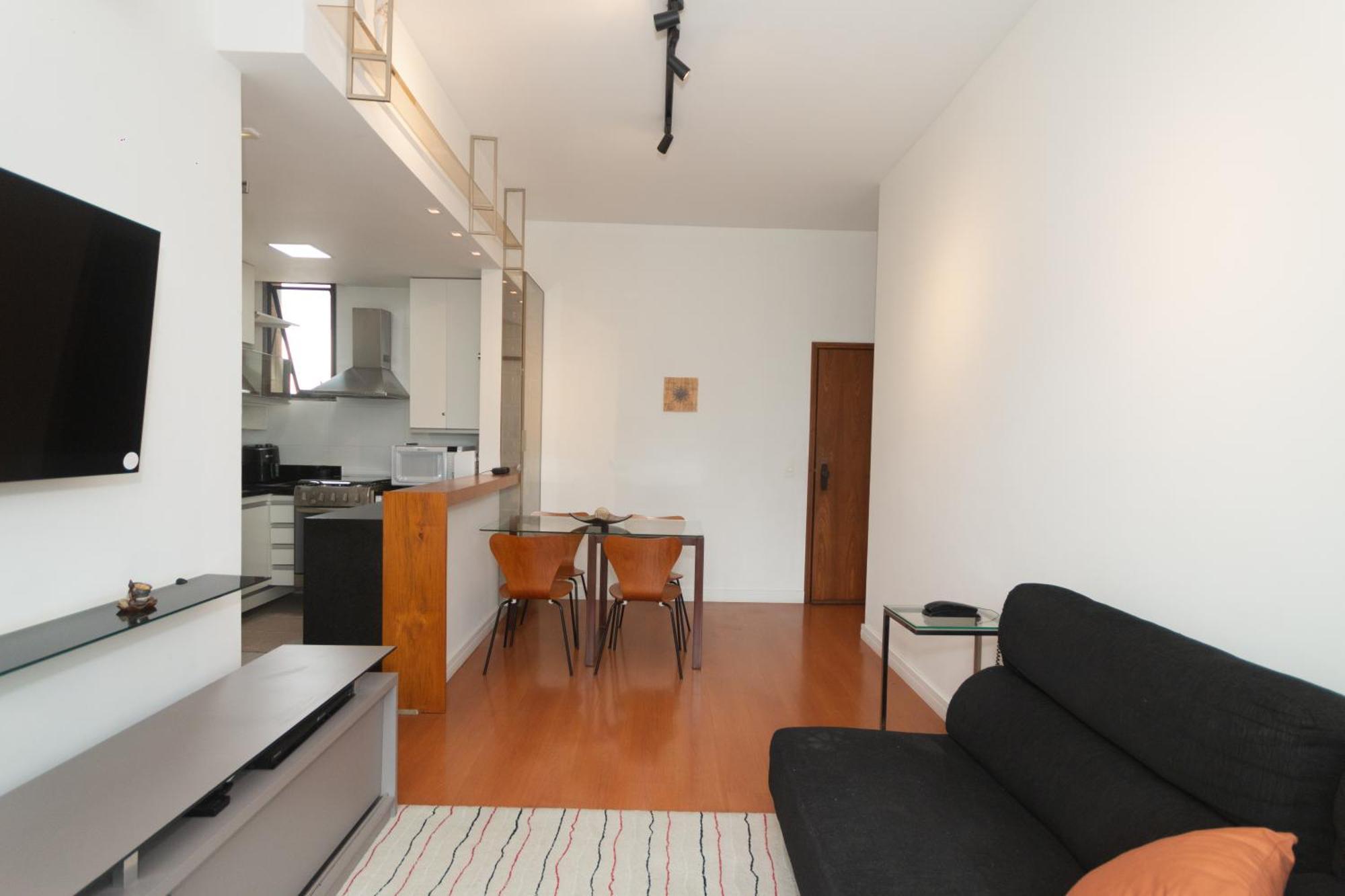 Volpi Residence Na Savassi - Sinta-Se Em Casa! 贝洛哈里桑塔 客房 照片